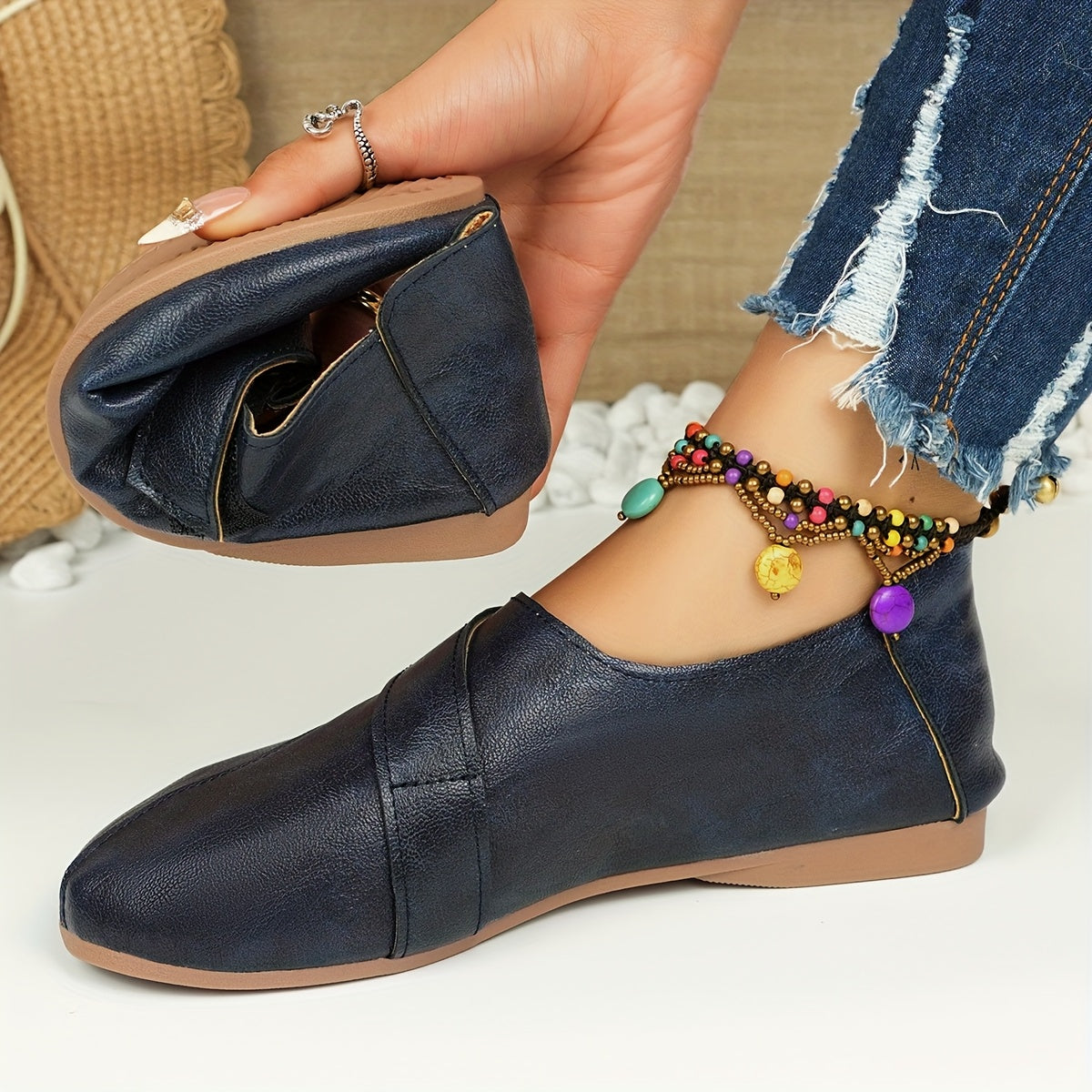 Mia | Chic Retro Comfortable Flats