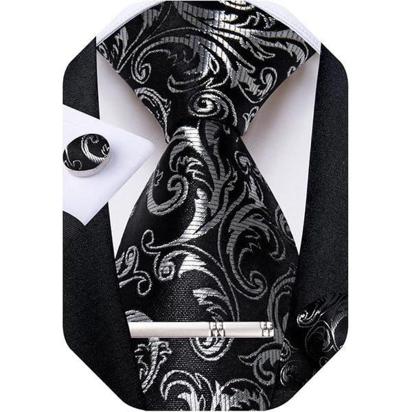 Men's Formal Paisley Tie – An Elegant Tie For Weddings, Parties, And Special Occasions