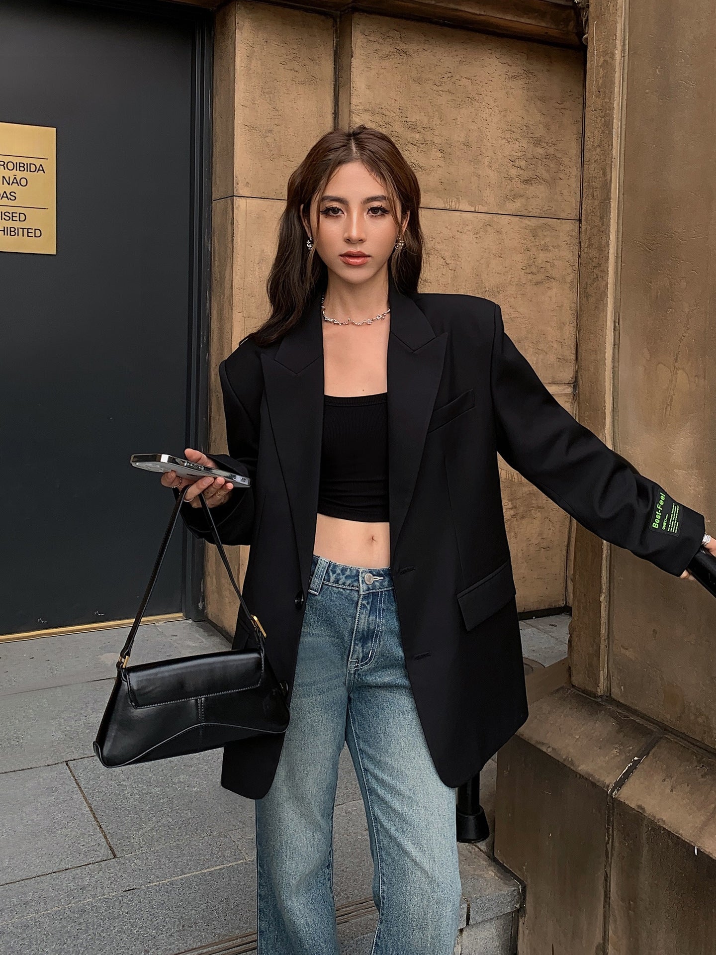 Ines - Classic and Timeless Oversized Blazer