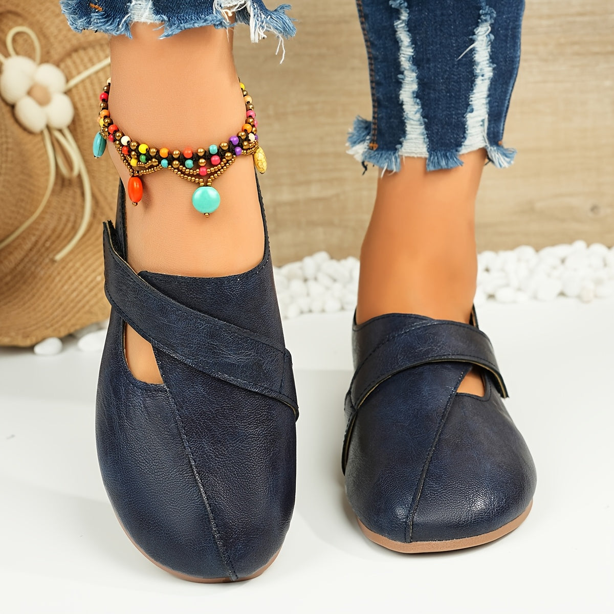 Mia | Chic Retro Comfortable Flats