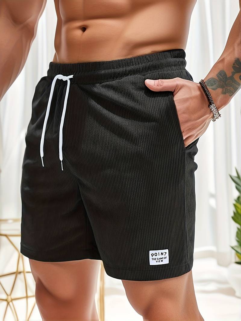 Luke | Casual Corduroy Shorts Men