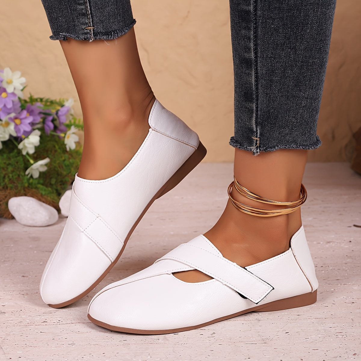 Mia | Chic Retro Comfortable Flats