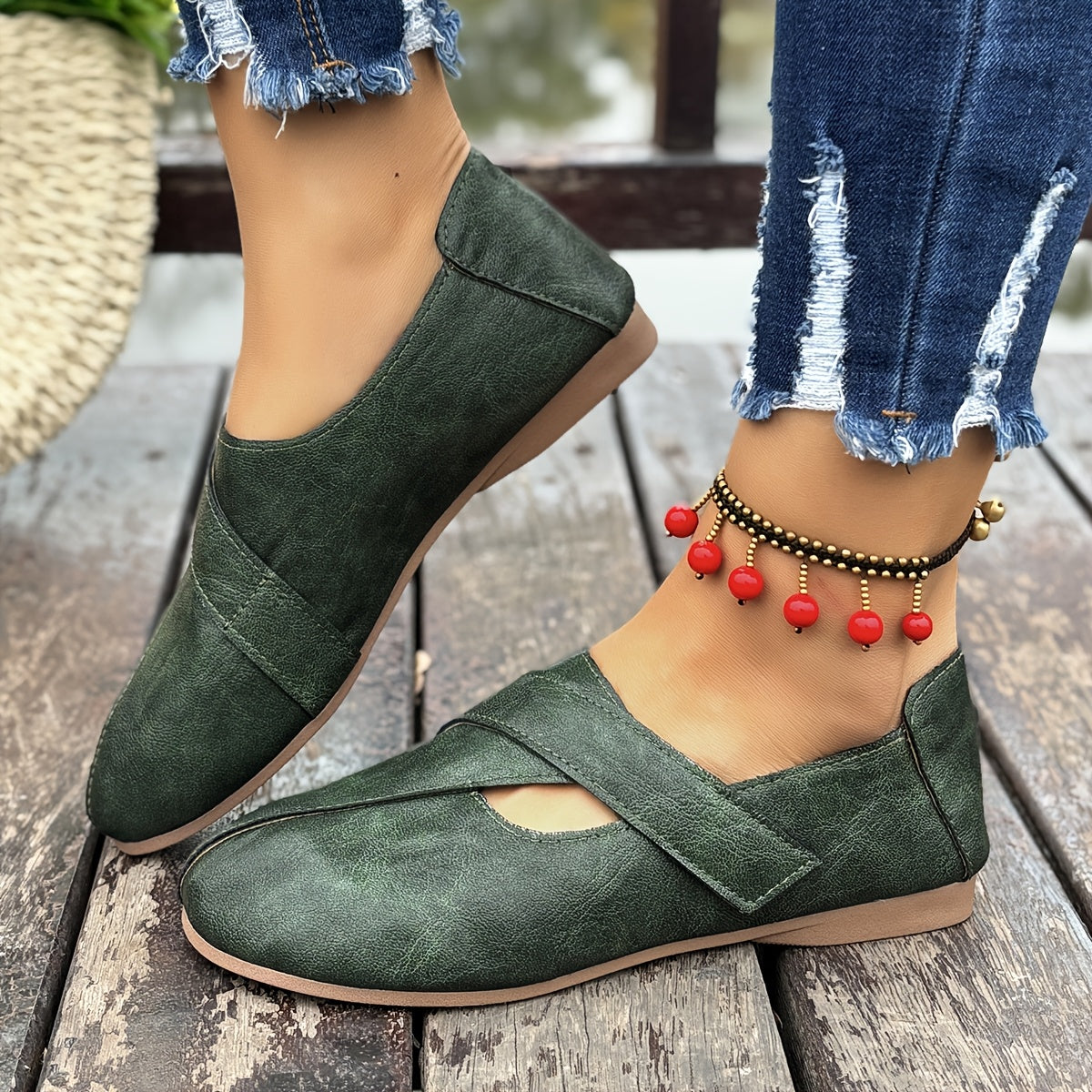 Mia | Chic Retro Comfortable Flats