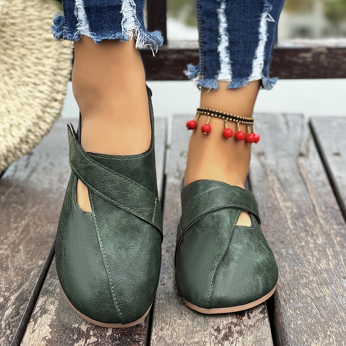 Mia | Chic Retro Comfortable Flats