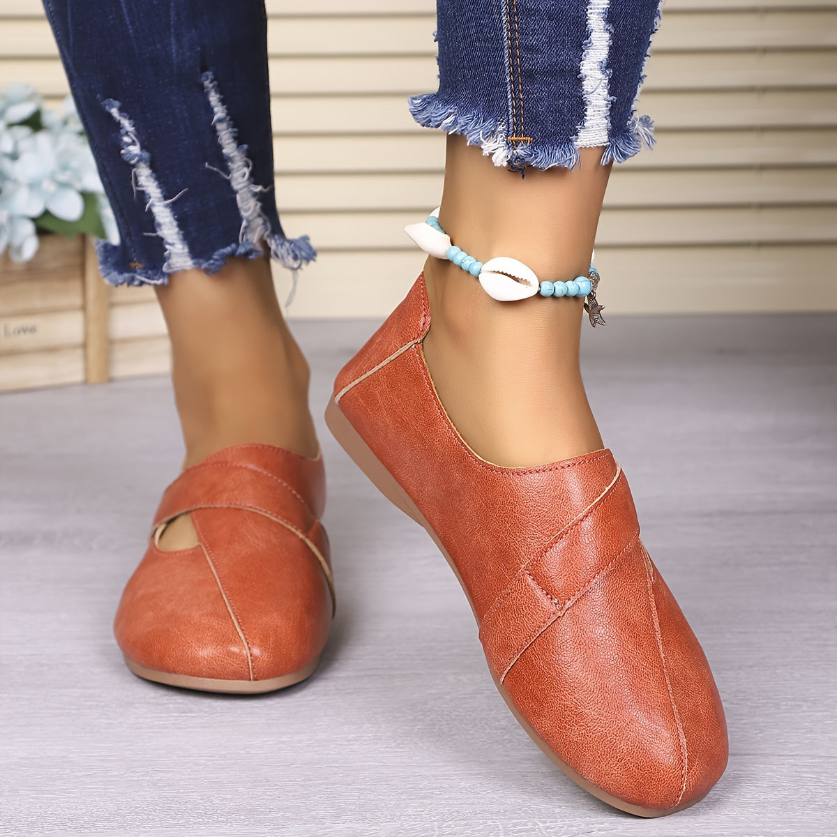 Mia | Chic Retro Comfortable Flats