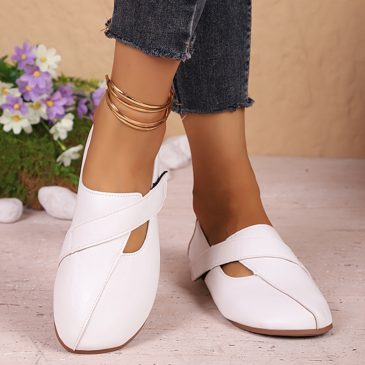 Mia | Chic Retro Comfortable Flats