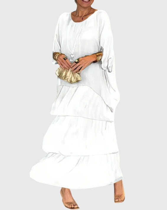 Naomi | Long and Flowing Elegant Dress
