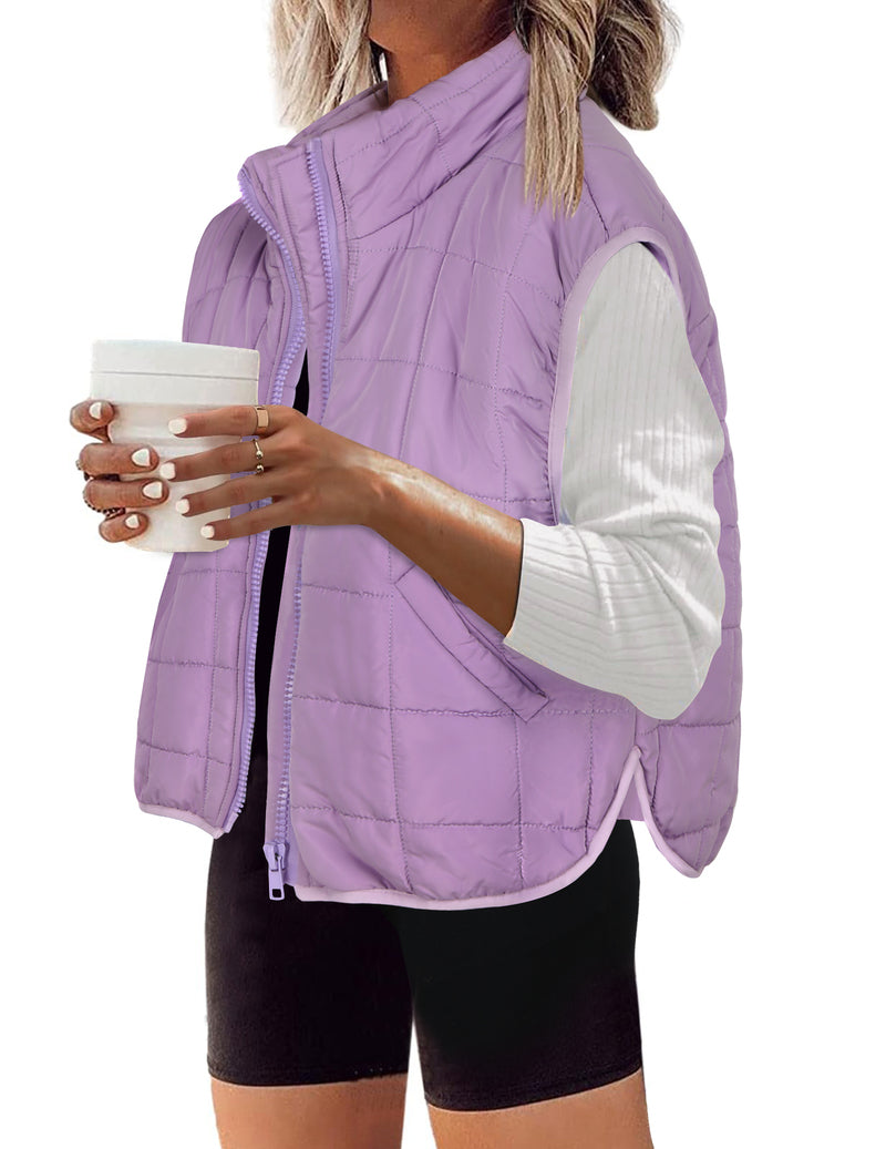 Pulentia – Women's Padded Gilet with Elegant Zip