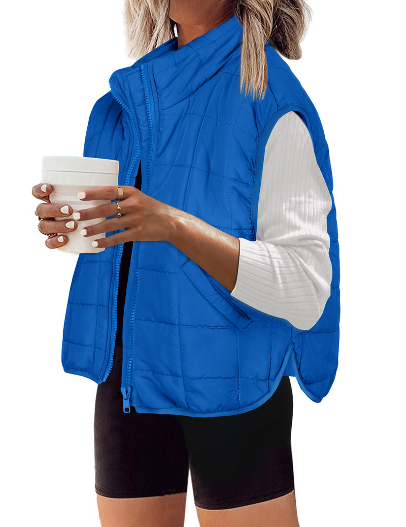 Pulentia – Women's Padded Gilet with Elegant Zip