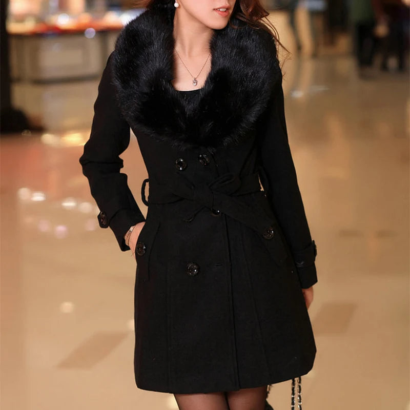 Alessandra - Luxury Women's Coat Elegant Refined Winter
