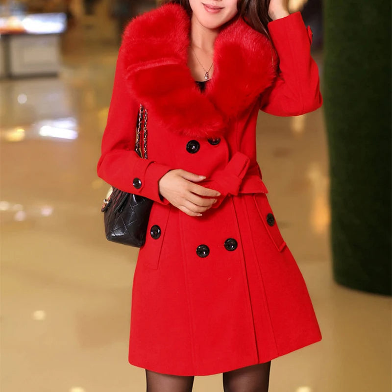 Alessandra - Luxury Women's Coat Elegant Refined Winter