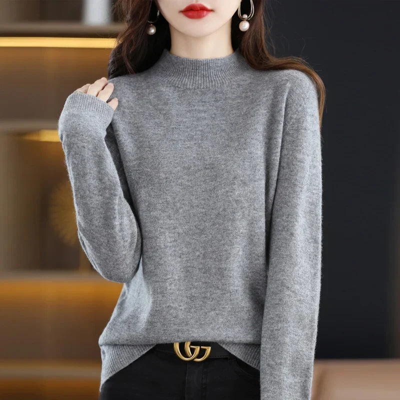 Belinda - Elegant Women's Sweater with a Soft Line
