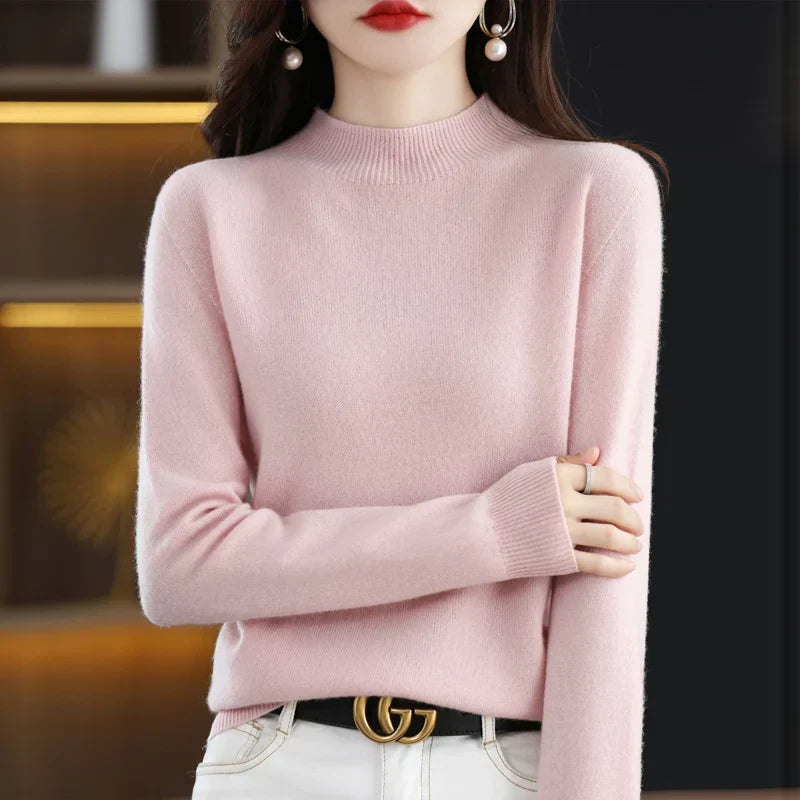 Belinda - Elegant Women's Sweater with a Soft Line