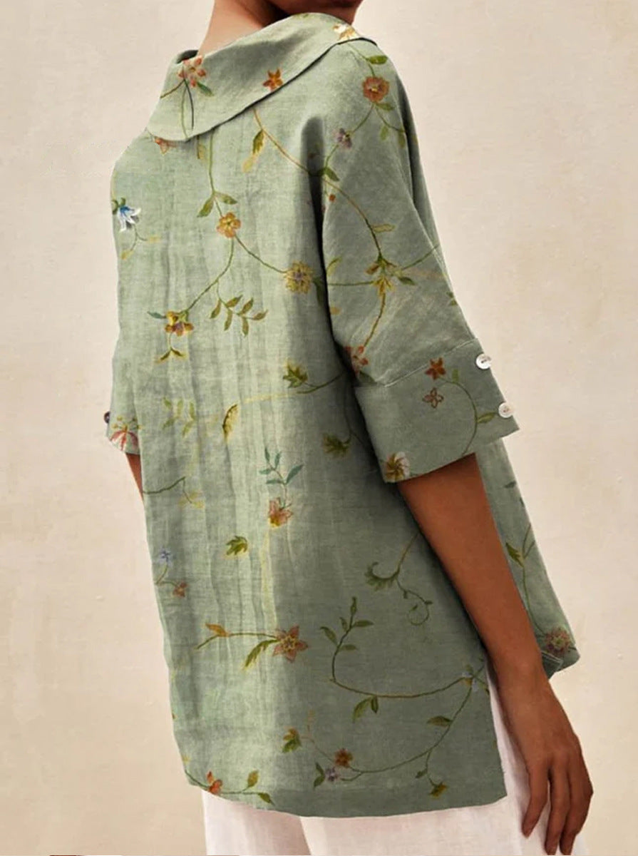 Clara | Elegant Top with V-Neck