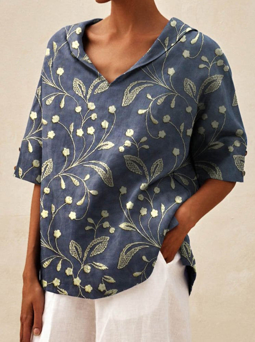 Clara | Elegant Top with V-Neck