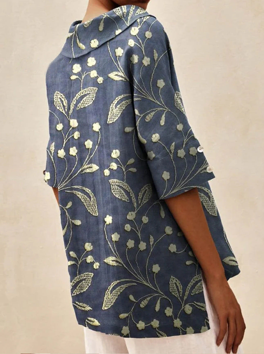 Clara | Elegant Top with V-Neck