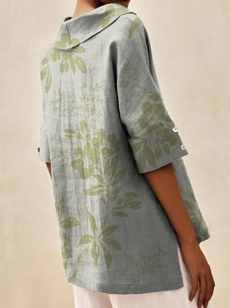 Clara | Elegant Top with V-Neck