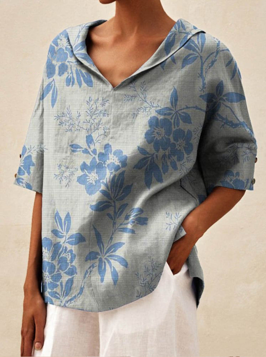 Clara | Elegant Top with V-Neck