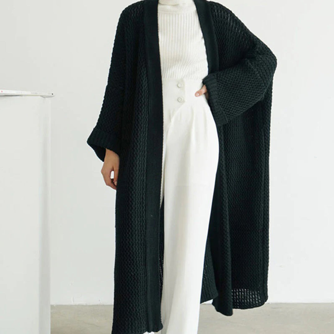 Morena - Elegant and Versatile Long Oversized Women's Cardigan