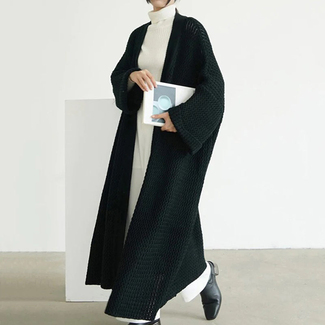 Morena - Elegant and Versatile Long Oversized Women's Cardigan