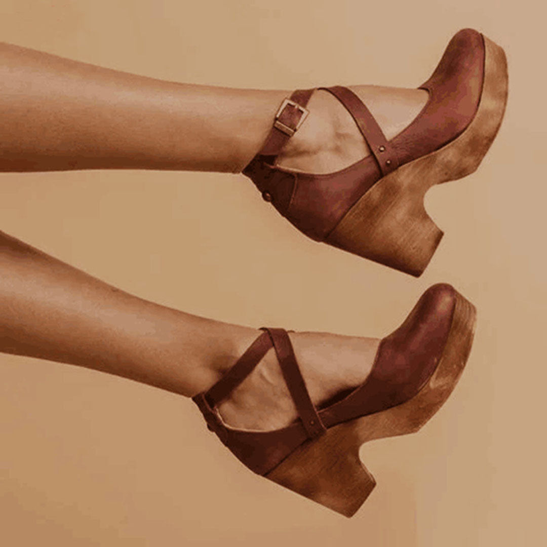 Luna | Women Closed Toe Platform Wedge Heels