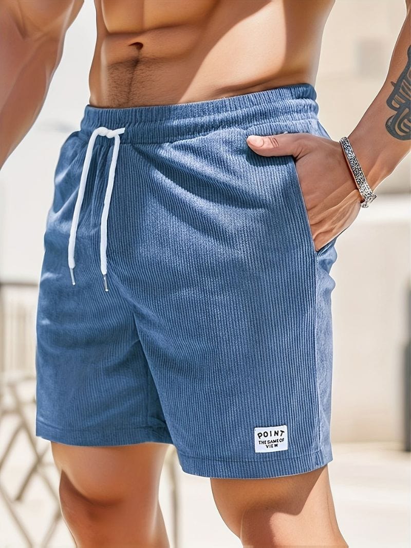 Luke | Casual Corduroy Shorts Men