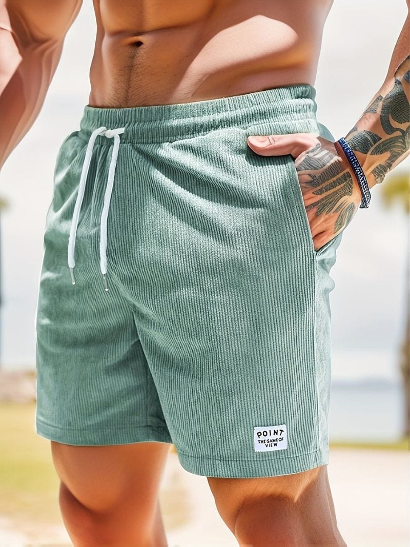 Luke | Casual Corduroy Shorts Men