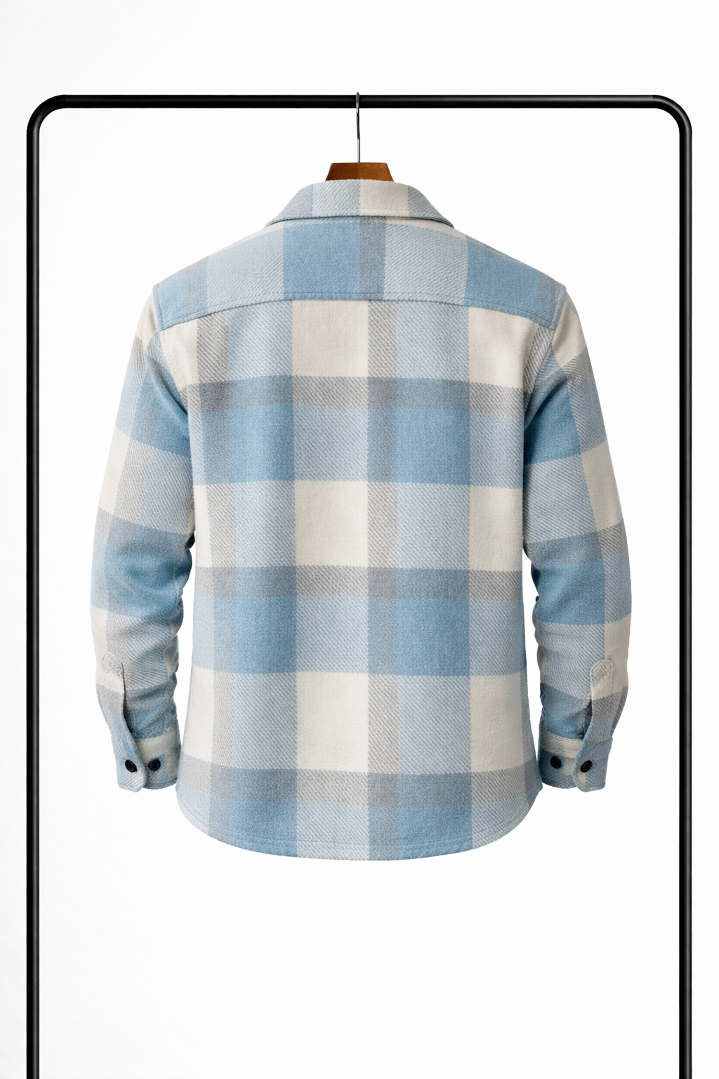 Men's Classic Checkered Overshirt – A Warm And Versatile Shirt Jacket For Fall, Everyday Wear, And Layering
