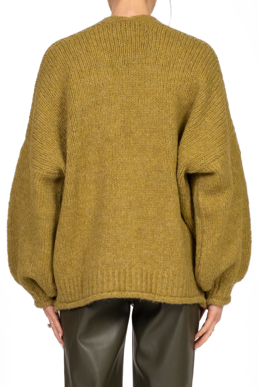 Patrizia - Balloon Sleeve Oversized Cardigan