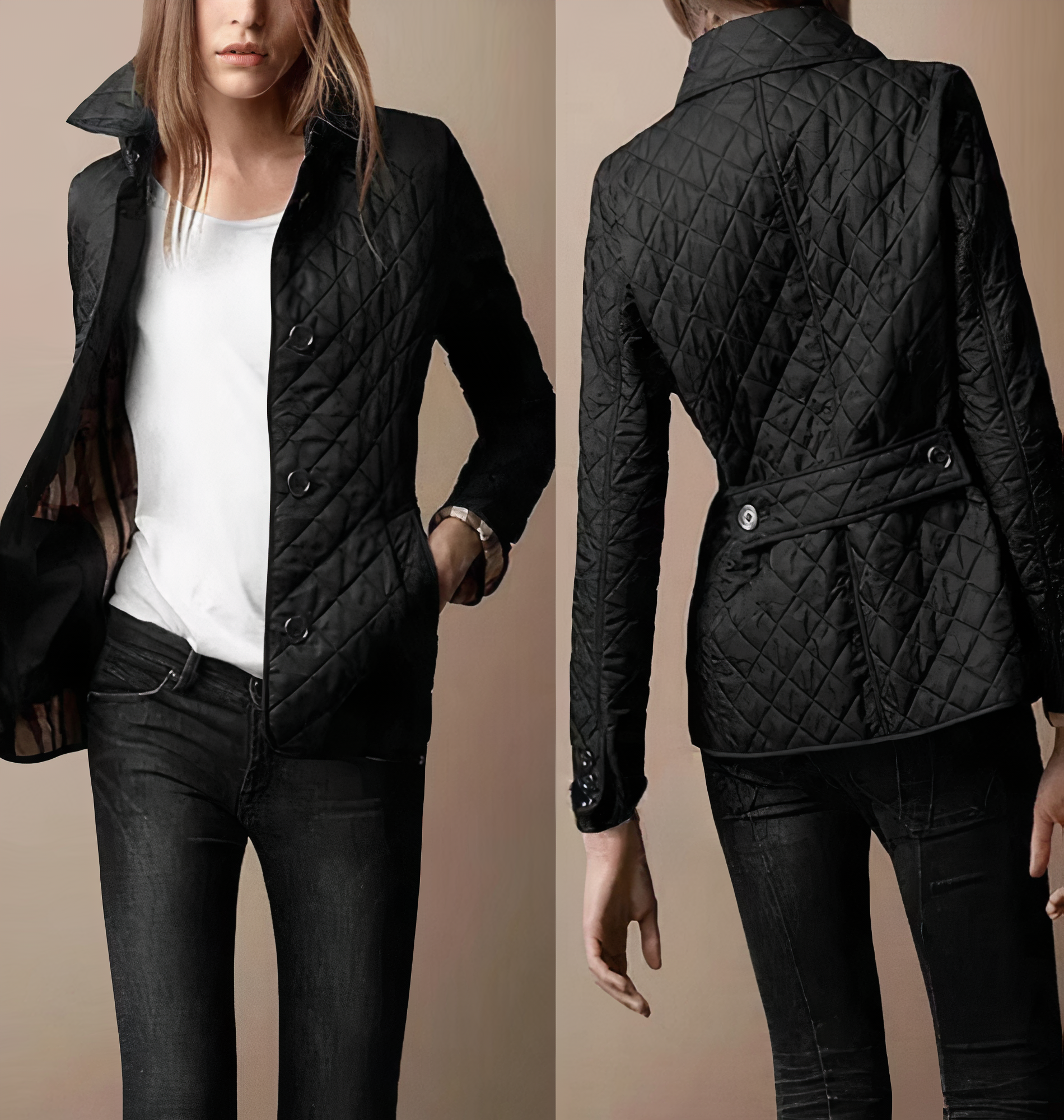 Rebecca - Women's Silk and Cotton Jacket