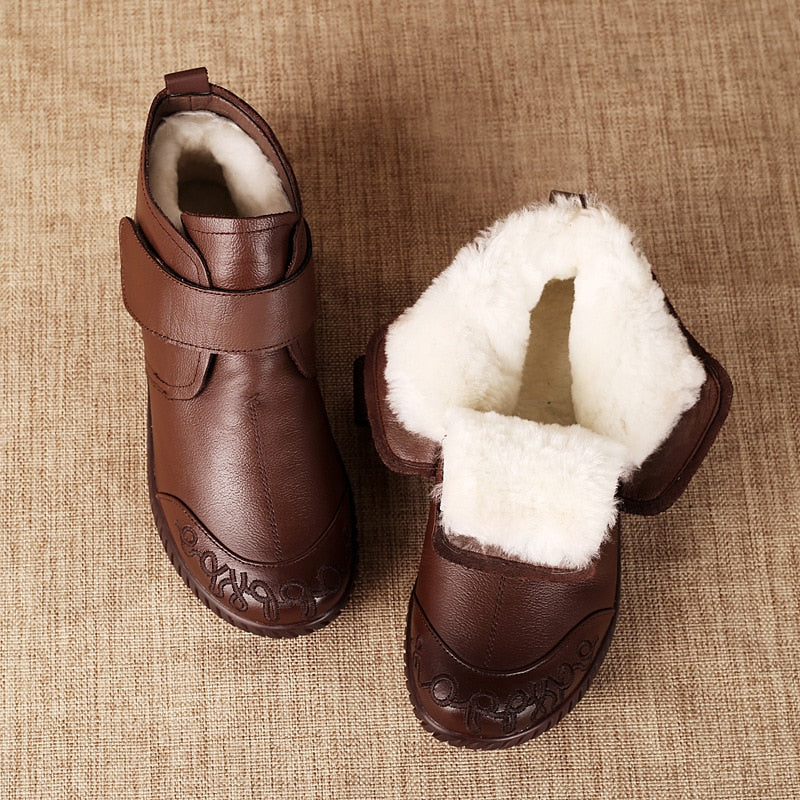 Delfina – Women's Warm Plush Snow Boots