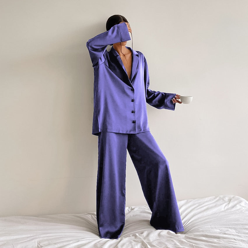 Pietra - Elegant Plus Size Pyjama Set