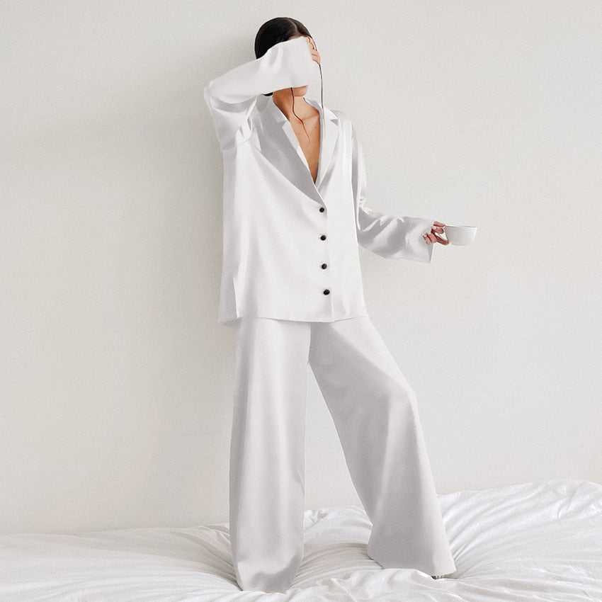 Pietra - Elegant Plus Size Pyjama Set