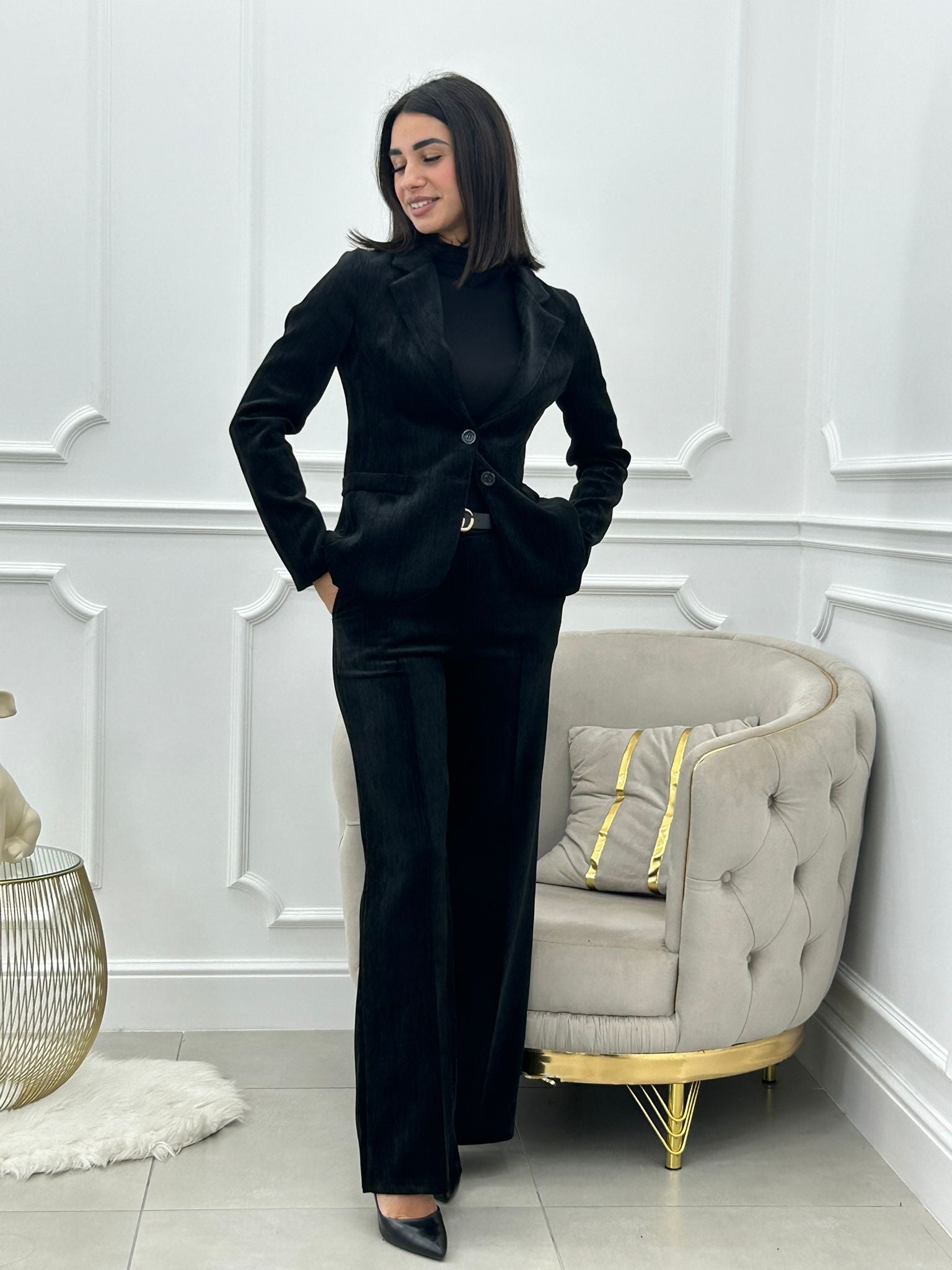 Nencia - Velvet Charm Co-ord