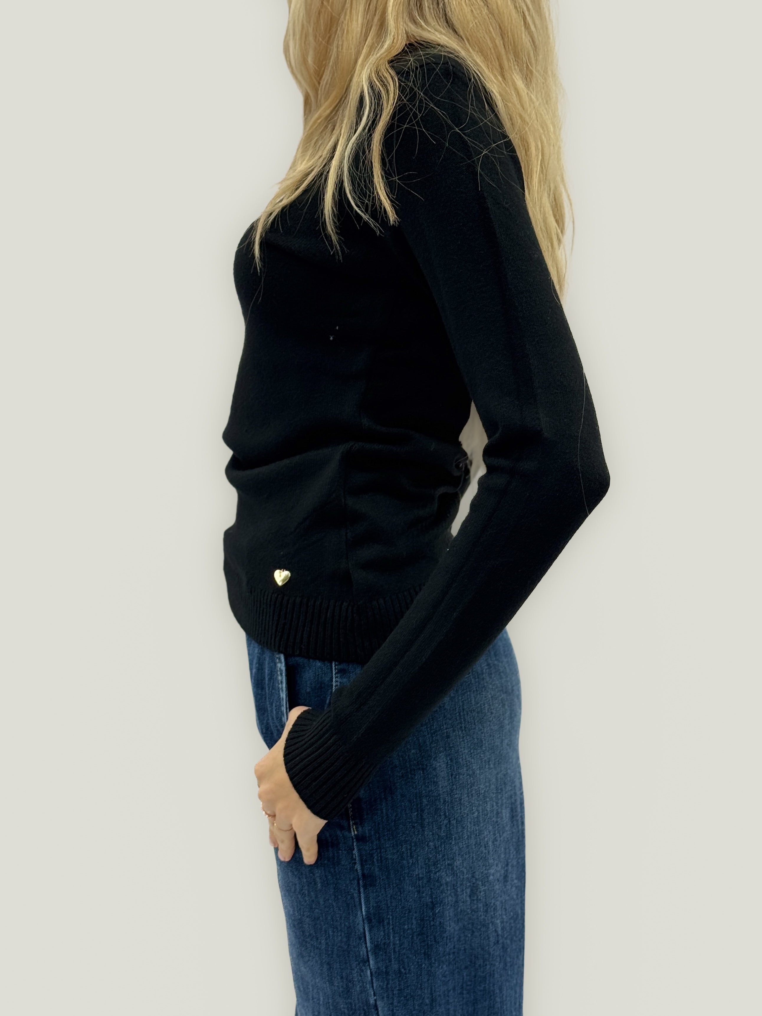 Klaudia - Women's Soft Basic Crew Neck Jumper