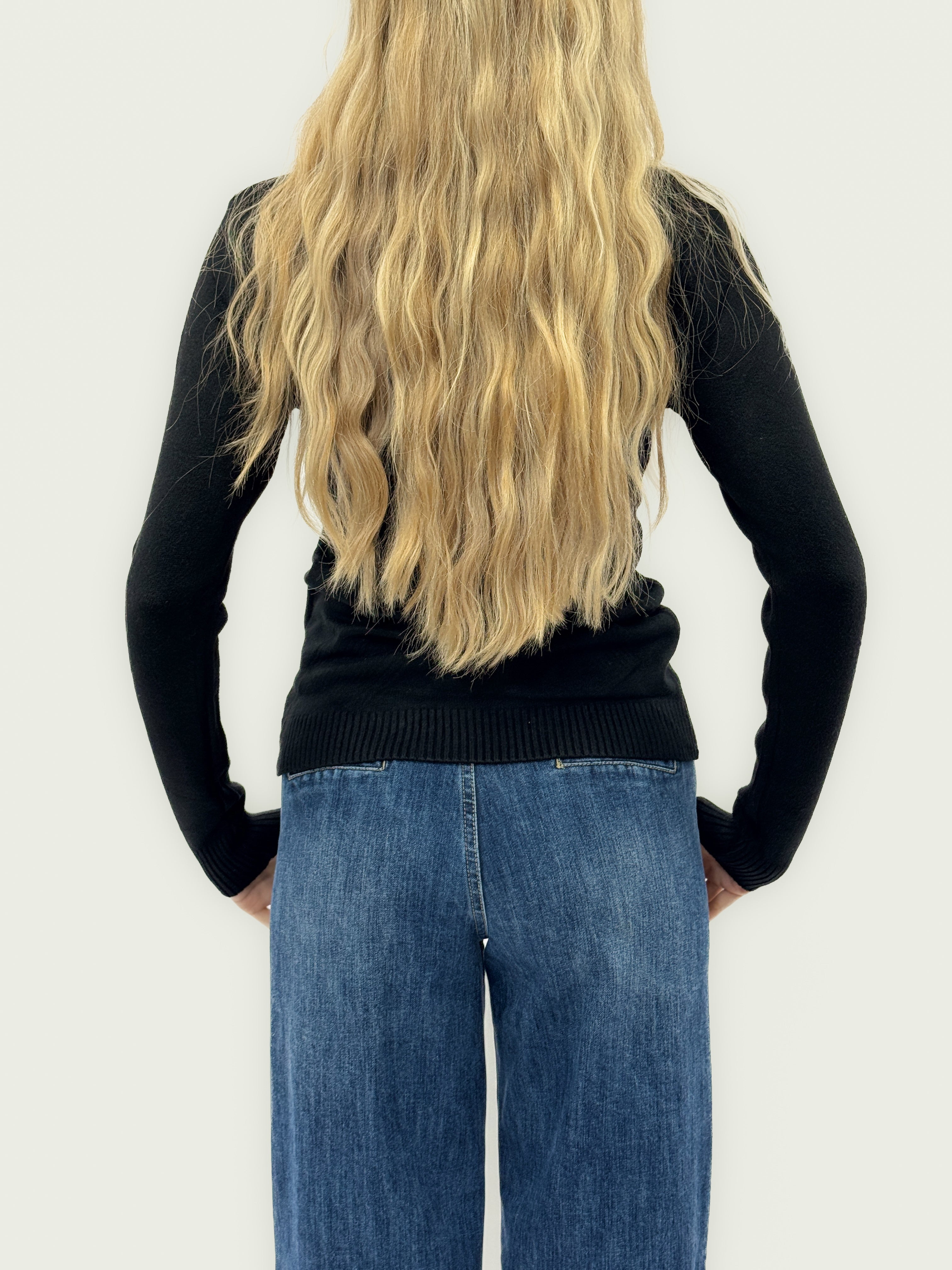 Klaudia - Women's Soft Basic Crew Neck Jumper