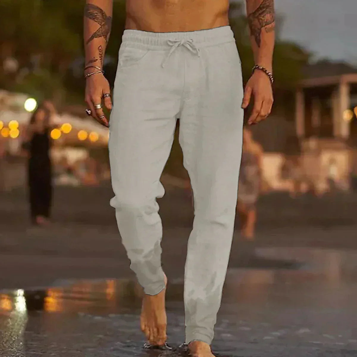 Elias ™ | Linen Beach Pants