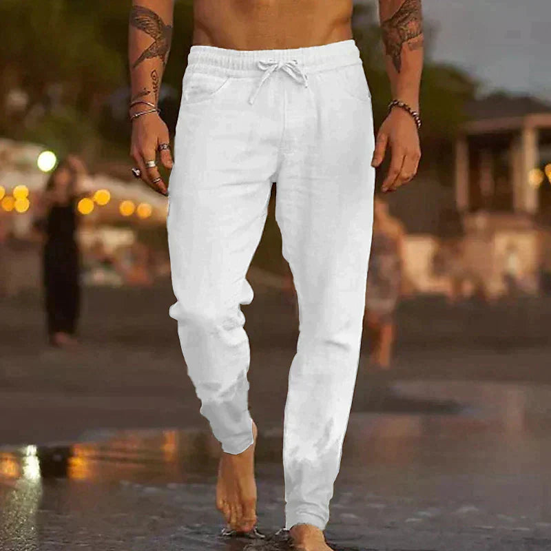 Elias ™ | Linen Beach Pants