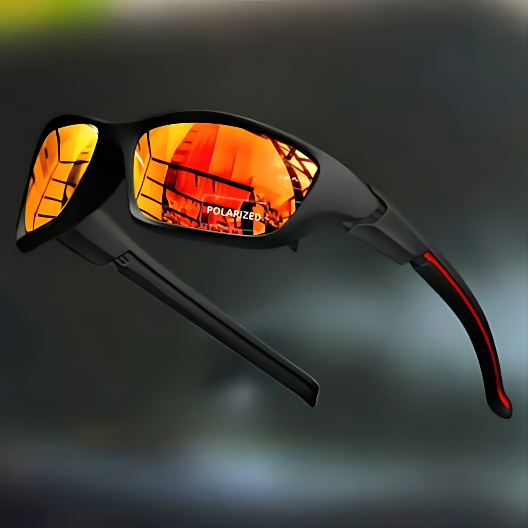Men's Polarized Wraparound Sports Sunglasses - Uv400 Outdoor Eyewear For Active Use