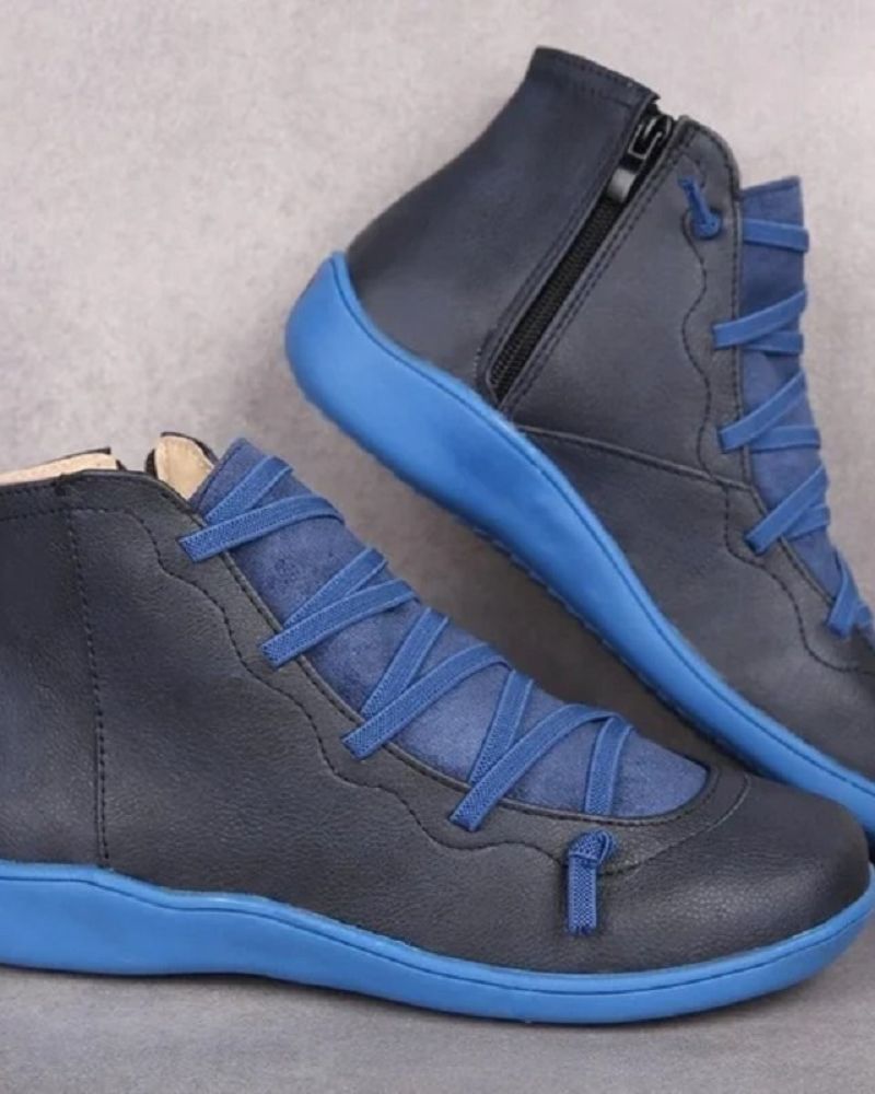 Women's Leather Boots With An Elegant Design – Stylish And Durable Footwear For Comfortable Everyday Wear