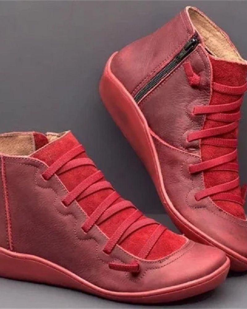 Women's Leather Boots With An Elegant Design – Stylish And Durable Footwear For Comfortable Everyday Wear
