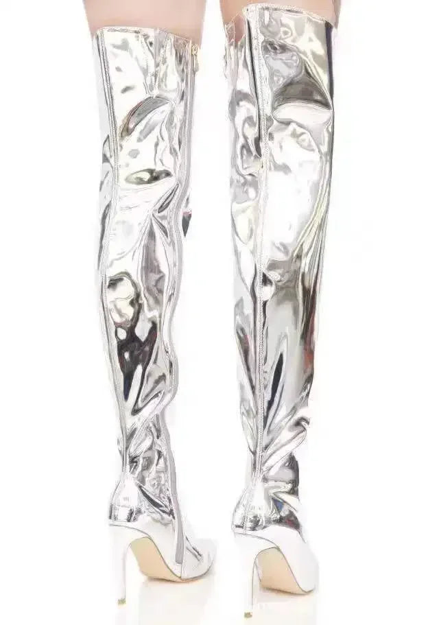 Sibilla - Elegant over-the-knee boots for women