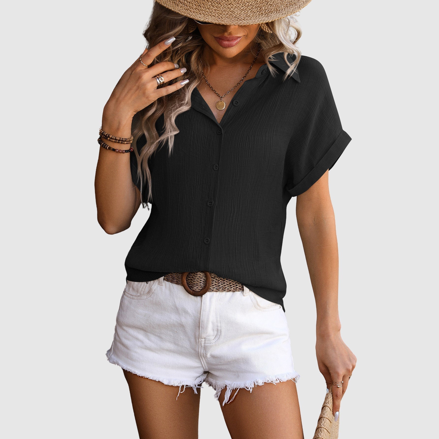Luna™ | Elegant Pastel Colored Shirt in Light Design