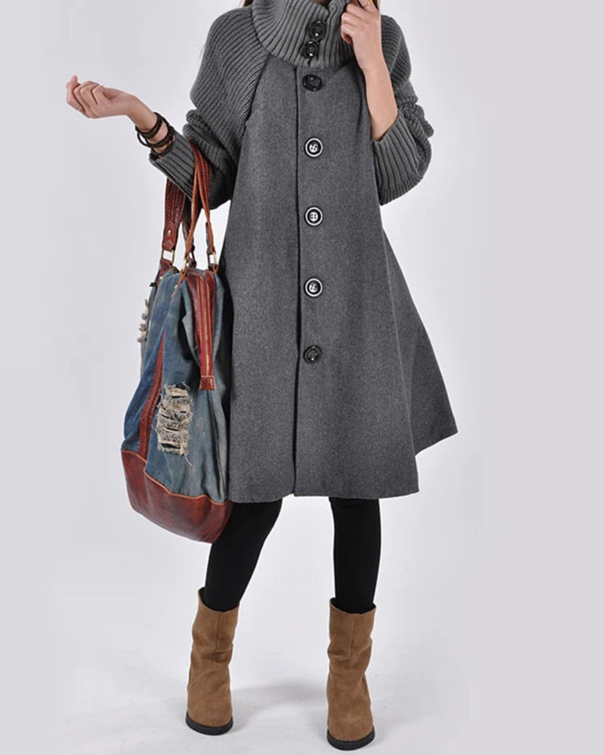 Margherita - Long Winter Coat for Women Classic Design
