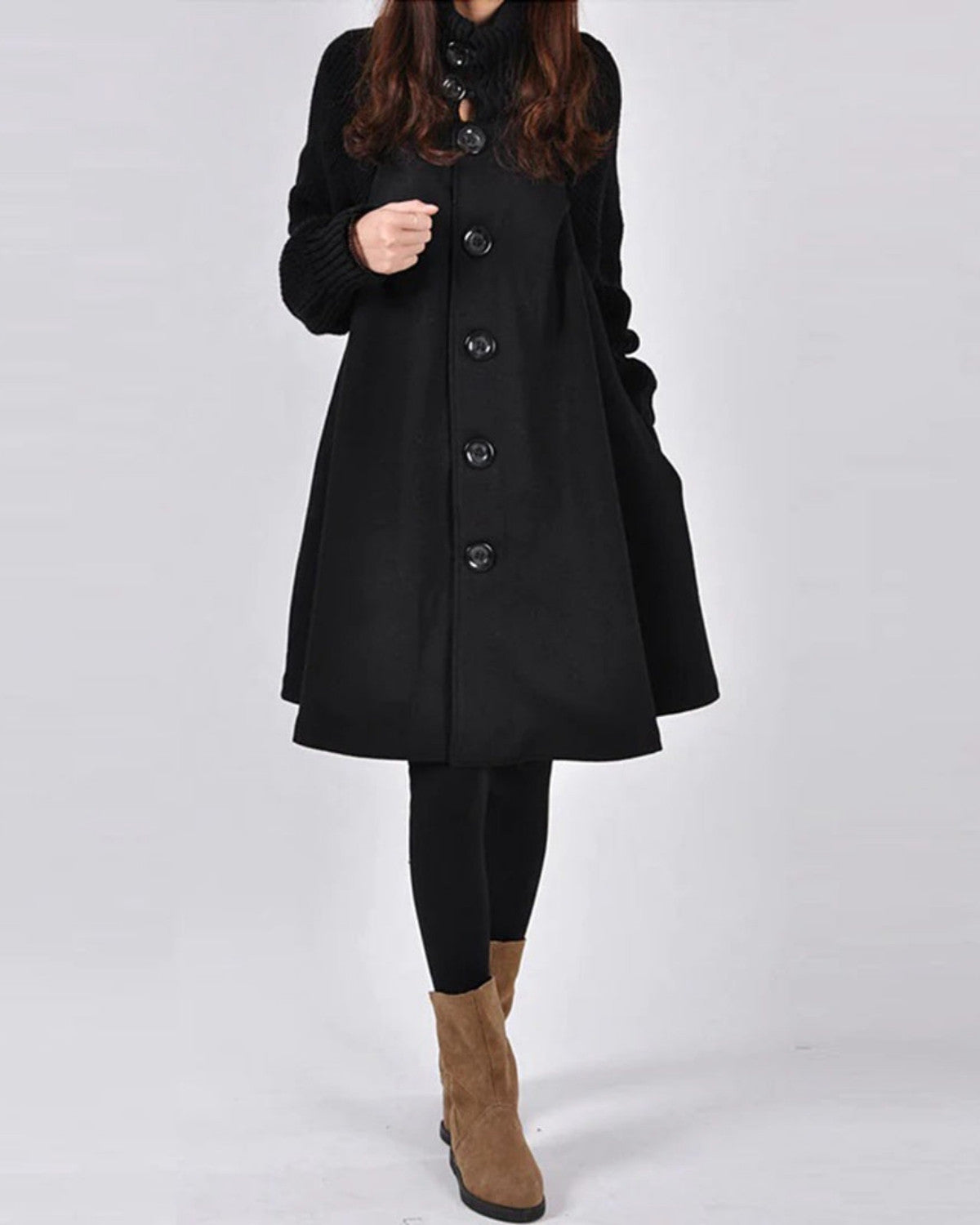 Margherita - Long Winter Coat for Women Classic Design