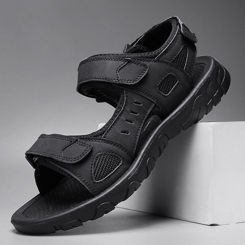 Men's Orthopaedic Walking Sandals - Adjustable Strap Design For Comfortable Outdoor Wear