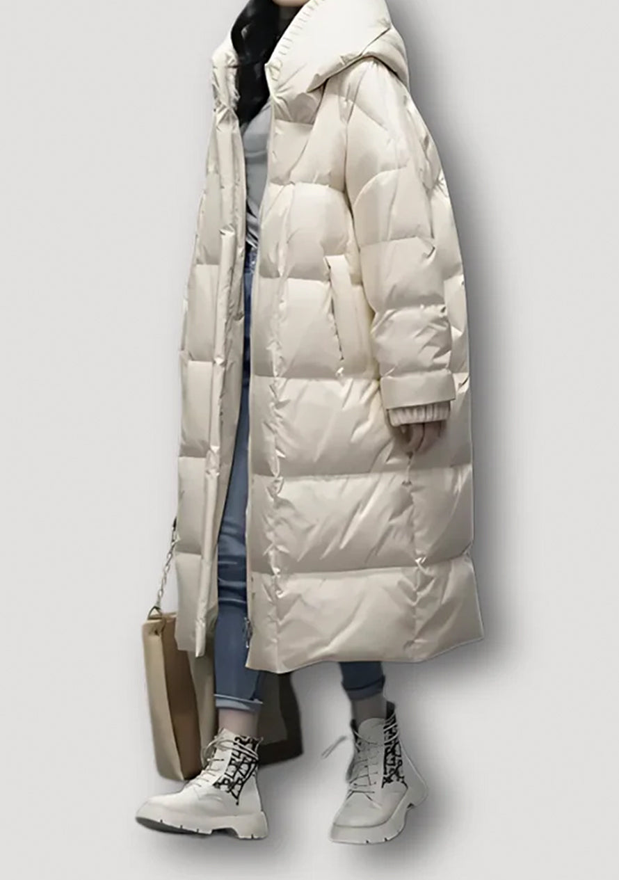 Emanuela - Elegant Long Women's Down Jacket