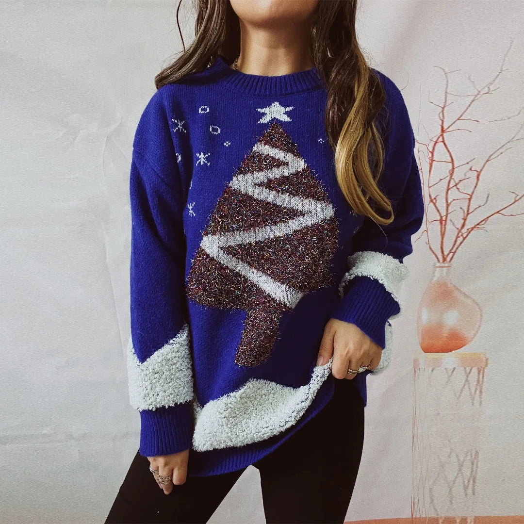 Penelope – Women's Knitted Christmas Jumper with a Cosy Look