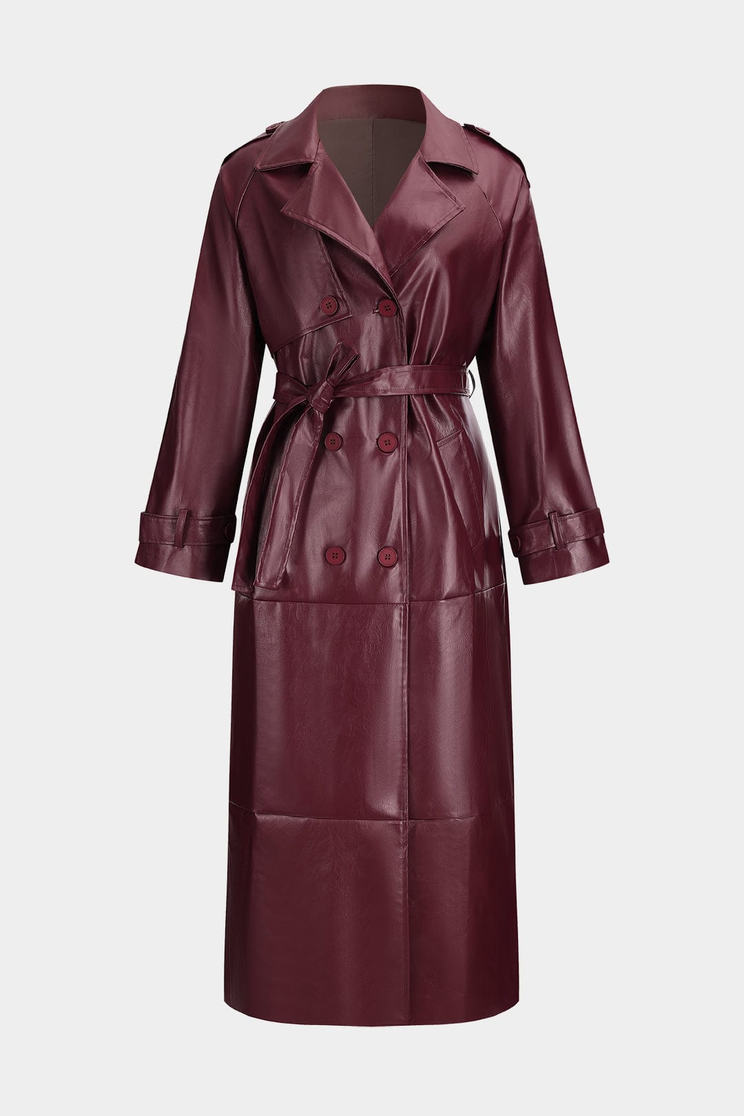 Pierella - Long Women's Trench Coat in Modern Elegant Style