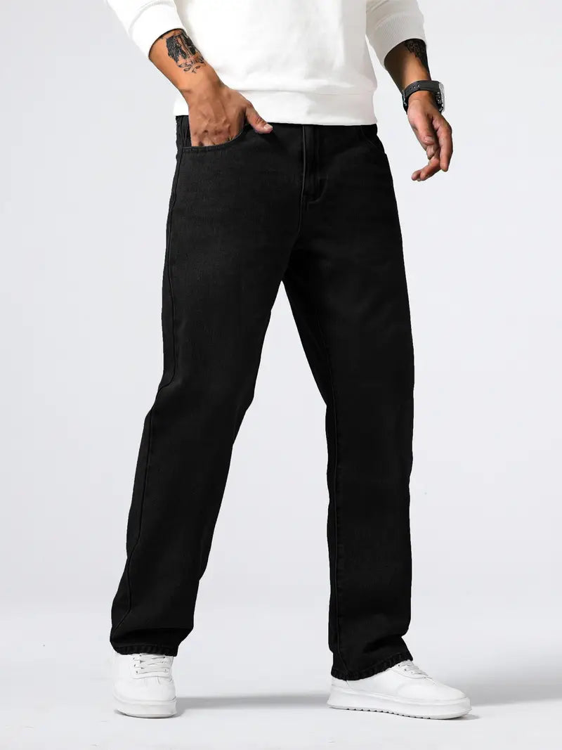 Men's Stretch Jeans In Soft Denim With A Comfortable And Flexible Fit – Stylish Everyday Jeans For Leisure, Everyday Wear, And Casual Style